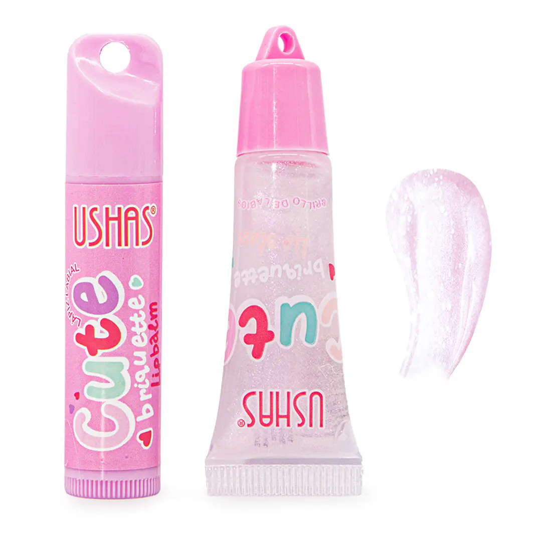 Set de Bálsamo + Brillo Labial Cute 2