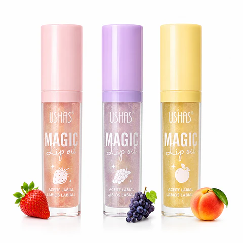 Brillo Labial Mágico- 3 aromas