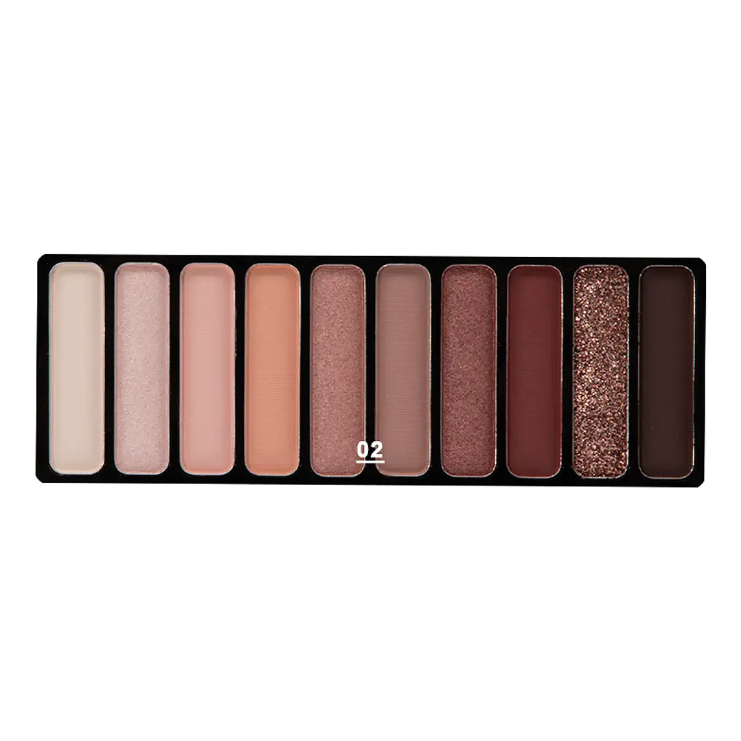 Paleta Sombras 12 colores Tonos Tierra 4