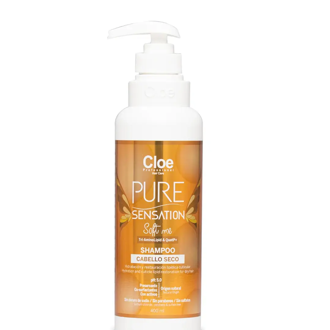 PURE SENSATION SOFT ME SHAMPOO 400ml-CABELLO SECO 1