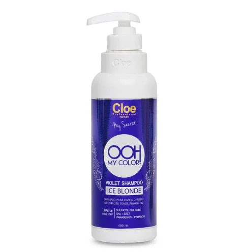 OOH MY COLOR VIOLET ICE BLONDE SHAMPOO 400ml- CABELLOS RUBIOS