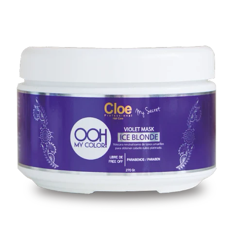 OOH MY COLOR VIOLET ICE BLONDE MASCARILLA MATIZADORA 270g- CABELLOS RUBIOS