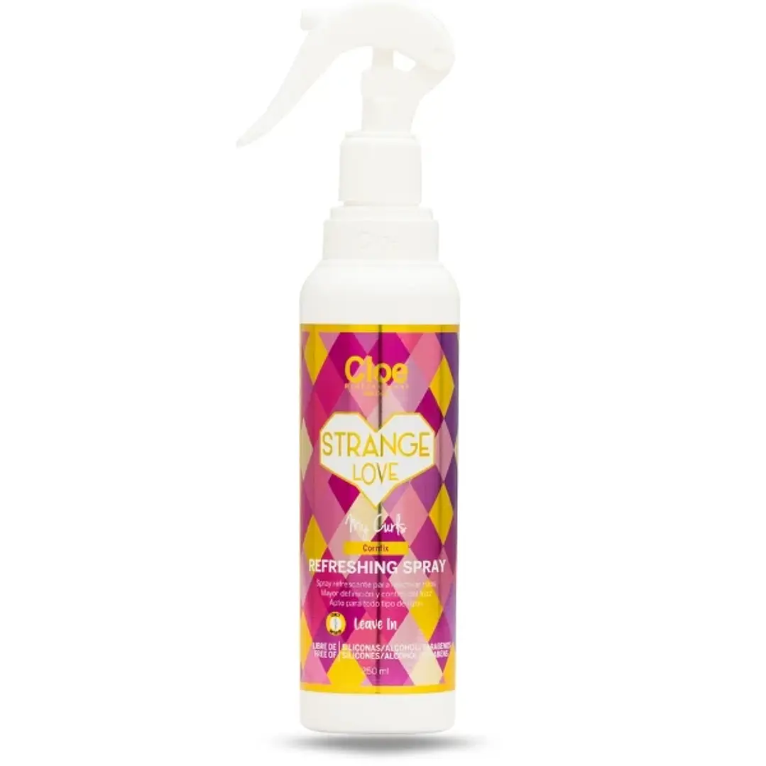 STRANGE LOVE SPRAY REACTIVADOR DE RIZOS 250 ml 1