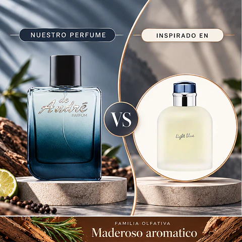 H30 Dupe "Light Blue" de Dolce & Gabbana -HOMBRE-