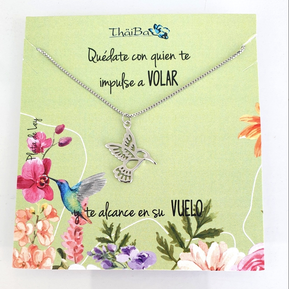 Collar colibrí 