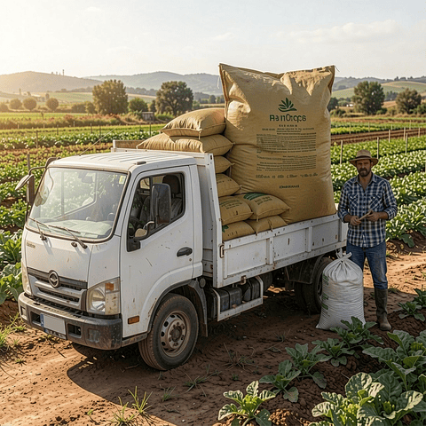 500kg Raindrops Hidrogel Acrilato de Potasio saco 20kg