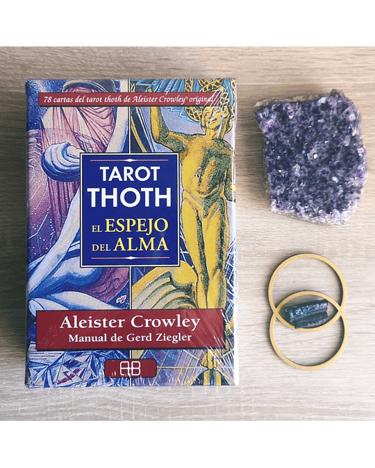 Tarot Thoth, el Espejo del Alma - Aleister Crowley y Gerd Ziegler (Libro + Cartas) en Español