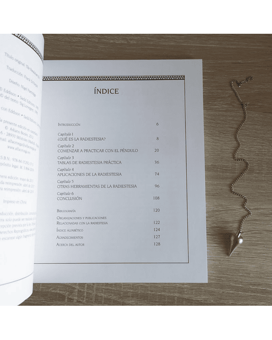 El Kit del Péndulo: Libro + mini péndulo