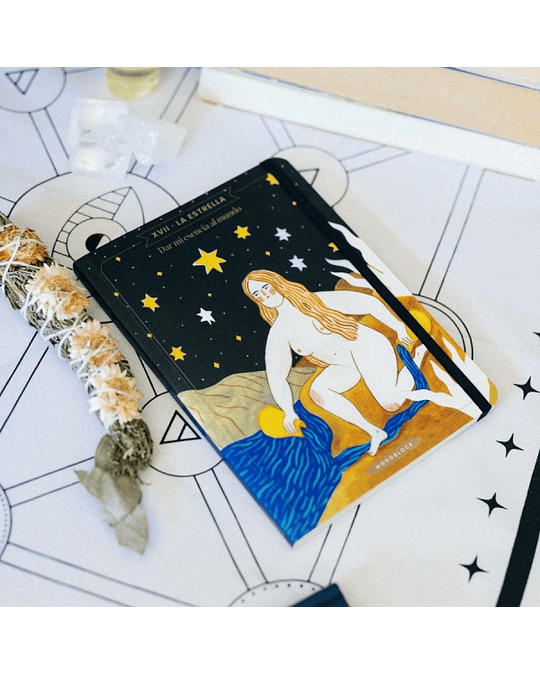 Cuaderno Cosido La Estrella - Colección Bruja Moderna