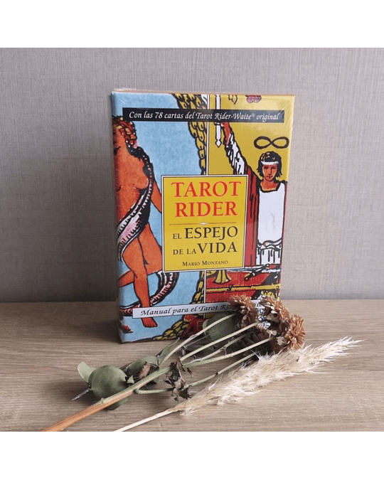 Kit Tarot Rider Waite: El Espejo de la vida (Libro + Cartas) en Español