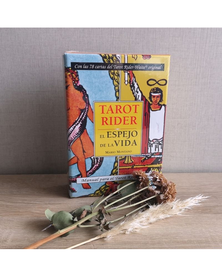 Kit Tarot Rider Waite: El Espejo de la vida (Libros + Cartas) en Español