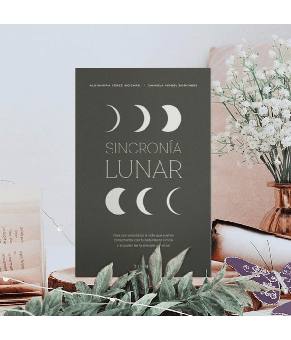 Libro Sincronía Lunar de Daniela Morel y Alejandra Pérez