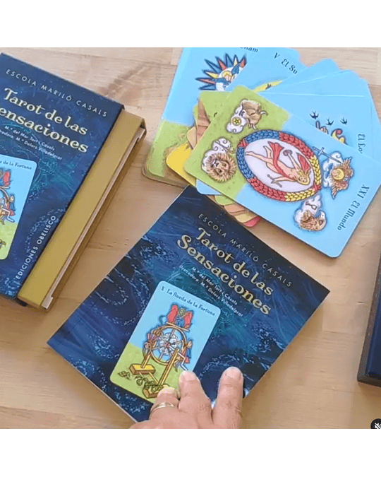 Tarot de las Sensaciones: Kit Tarot + Libro de Maria del Mar Tort i Casals 