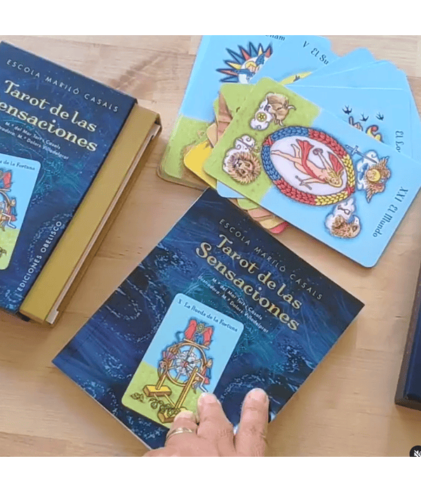 Tarot de las Sensaciones: Kit Tarot + Libro de Maria del Mar Tort i Casals 