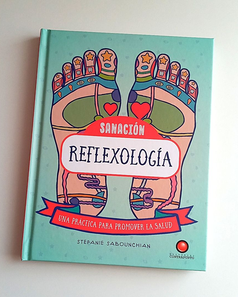 Libro Sanación Reflexología de Stefanie Sabounchian 