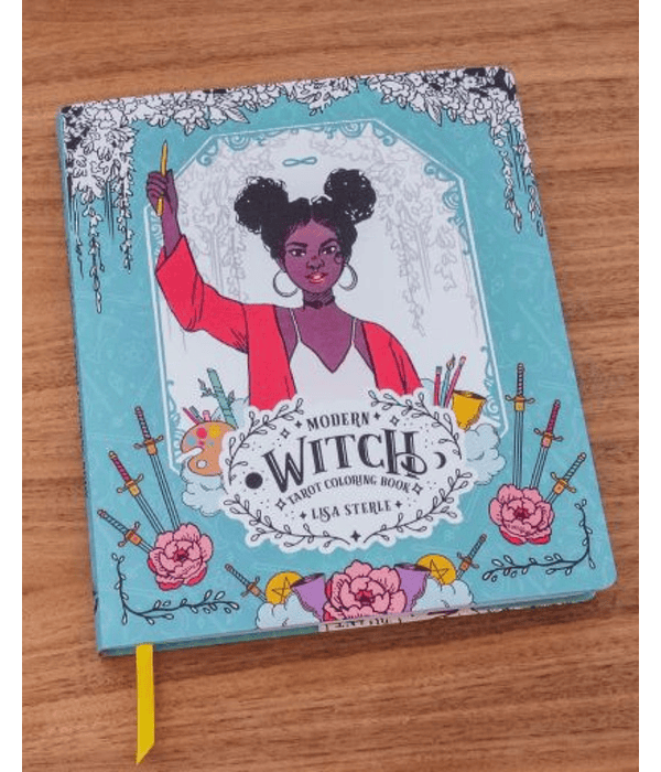 Libro para Colorear Modern Witch Tarot - En Inglés ( Modern Witch Tarot Coloring Book)