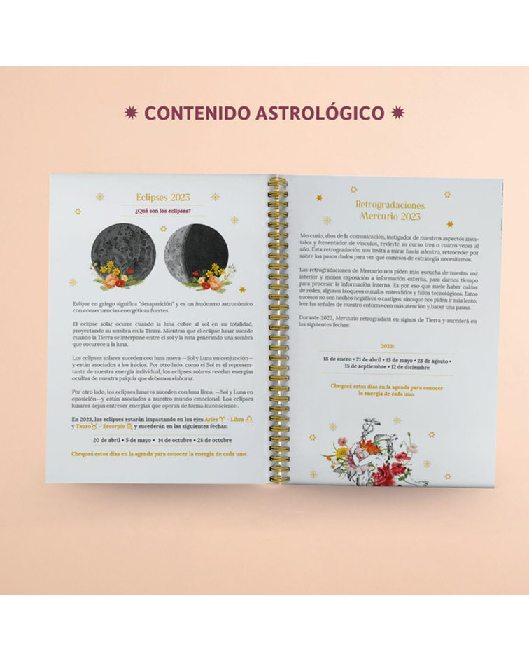 Agenda Astrológica 2023 - Elemento AGUA