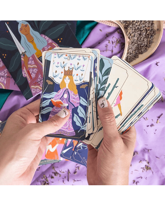 Libro + Mazo Tarot: Magas Ilustradas