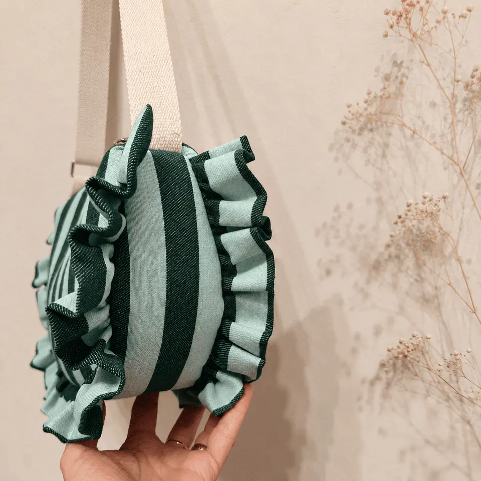 Bolso  con volantes YEDRA 2