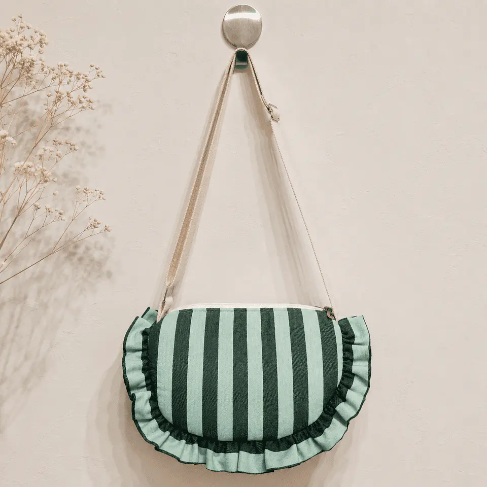 Bolso  con volantes YEDRA 3