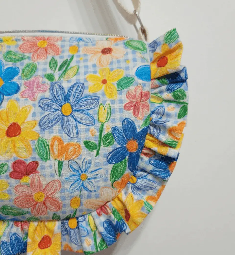 Bolso con volantes Greta 3