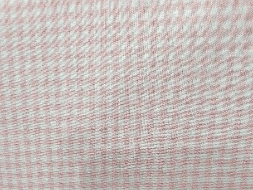 Tela Vichy Rosa bebé 2