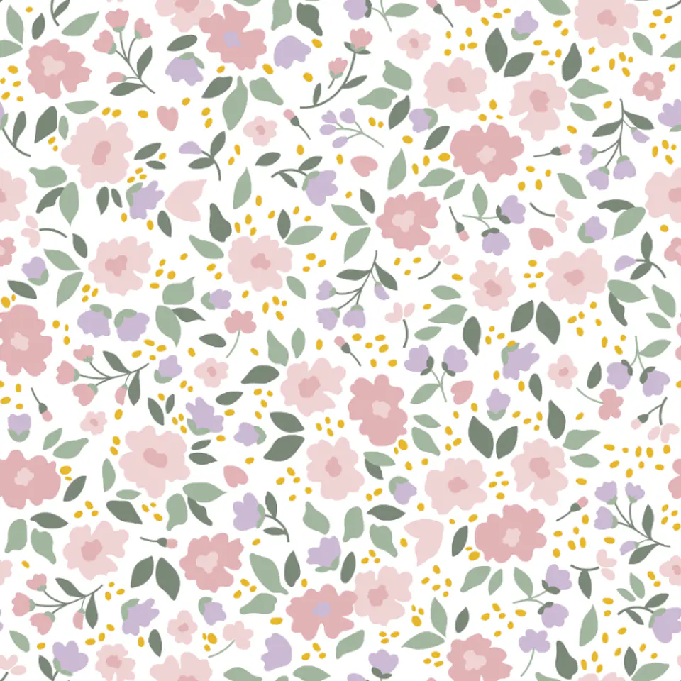 Tela de flores pequeñas 1