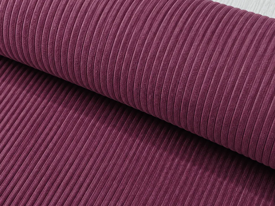 Tela pana color berenjena  1
