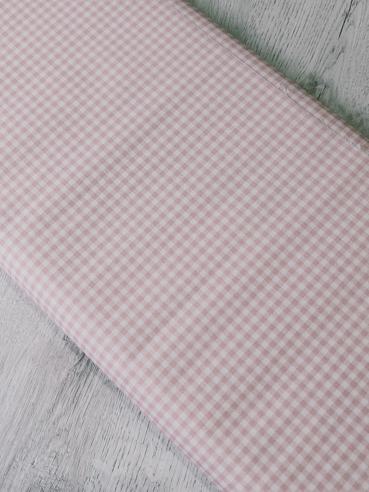 Tela Vichy Rosa bebé de  2