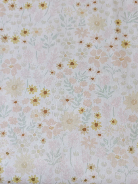 Tela con estampado de flores Senda