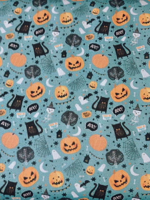 Tela estampada de Halloween 