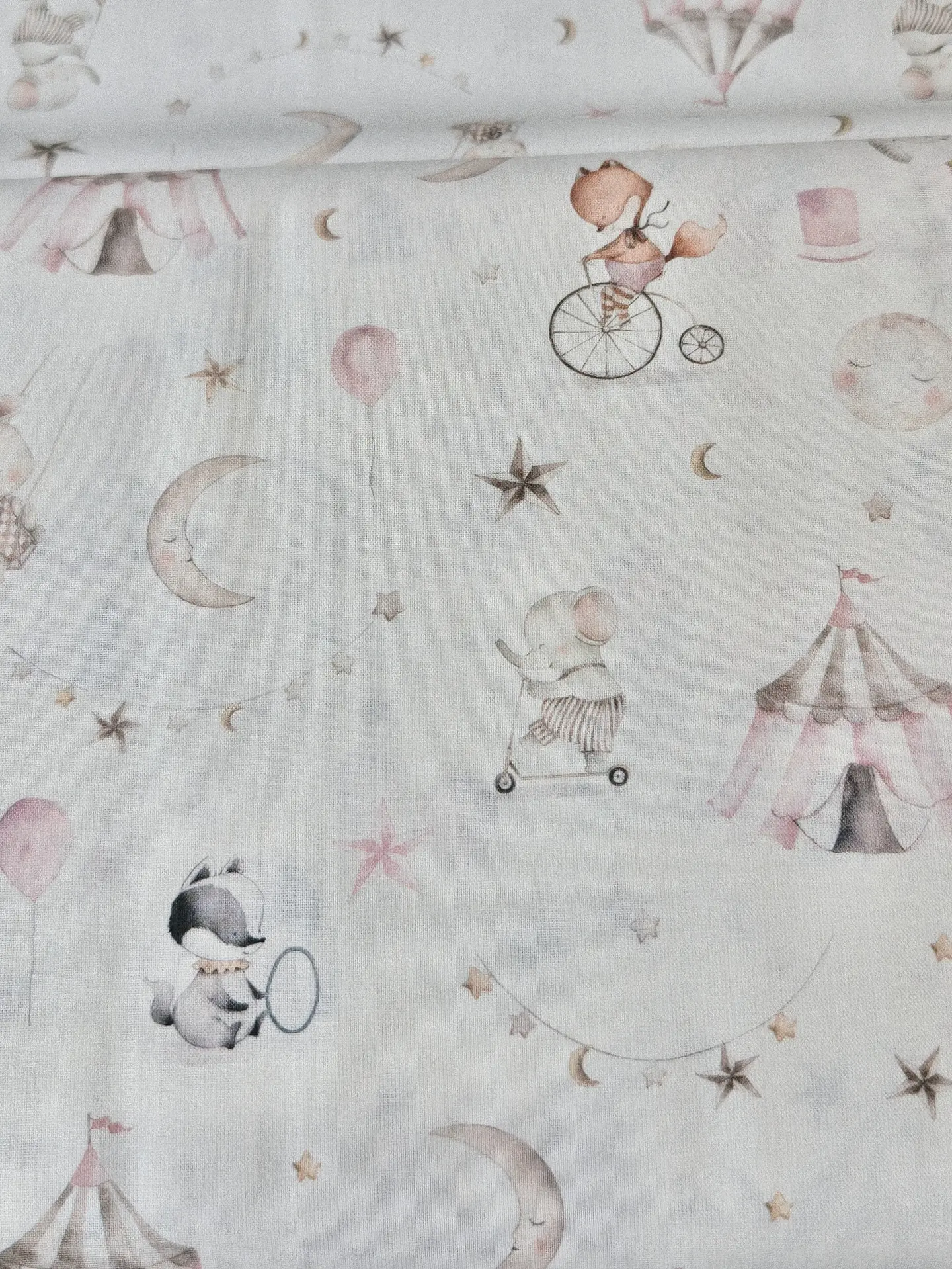 Tela infantil circo  2