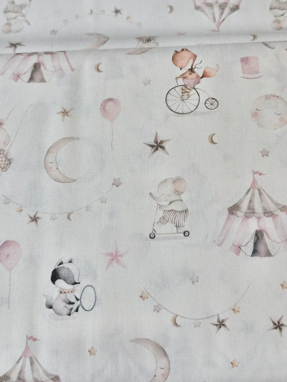 Tela infantil circo  2