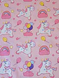 Popelín de algodón unicornios rosa | Tela infantil - Miniatura 2