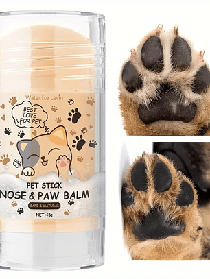 Bálsamo para nariz y patas de perro (45 g), crema protectora para patas de perro, crema hidratante para patas de mascotas, reparador de grietas en las patas de mascotas, accesorios para mascotas
