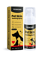 Spray para el cuidado de la piel de mascotas: alivia las molestias de perros, gatos, pulgas y piojos, alivia el rascado y lamido de la piel, spray portátil para heridas de mascotas. - Miniatura 2