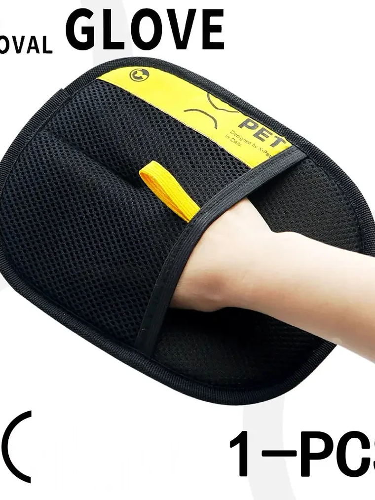Guante para pelo de animales Guantes electrostáticos Cepillo bidireccional Guante para quitar pelo de mascotas para gatos Perros Ropa Muebles Electrostático 6