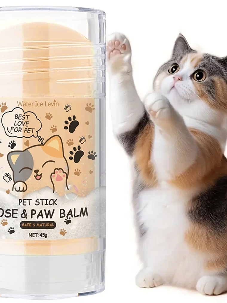 Bálsamo para nariz y patas de perro (45 g), crema protectora para patas de perro, crema hidratante para patas de mascotas, reparador de grietas en las patas de mascotas, accesorios para mascotas 7