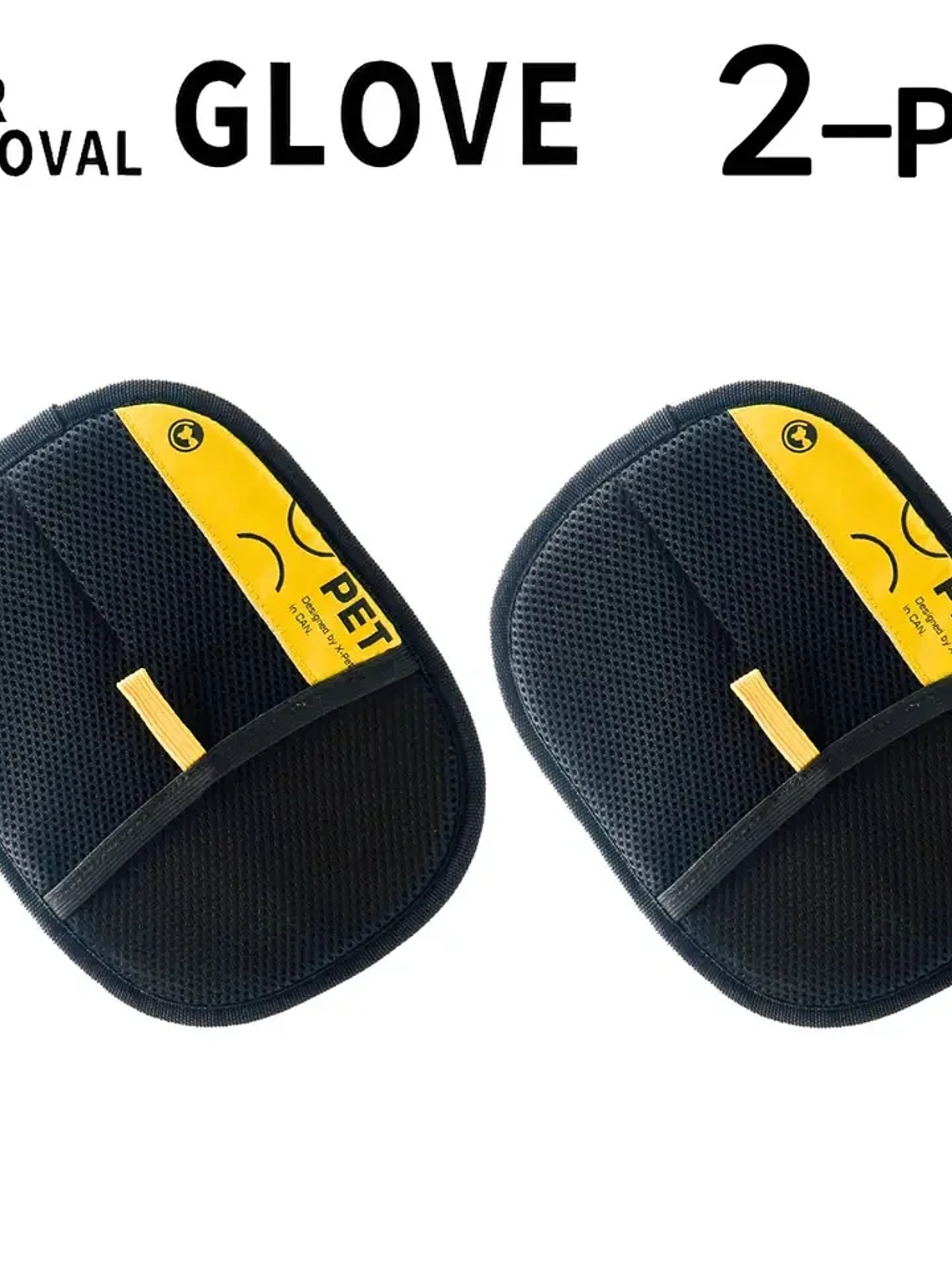 Guante para pelo de animales Guantes electrostáticos Cepillo bidireccional Guante para quitar pelo de mascotas para gatos Perros Ropa Muebles Electrostático 7