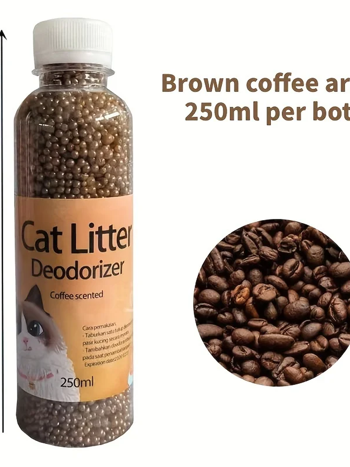Perlas desodorantes para gatos, 6 sabores, aromáticas, para la caja de arena de gatos, suministros de limpieza para mascotas 12