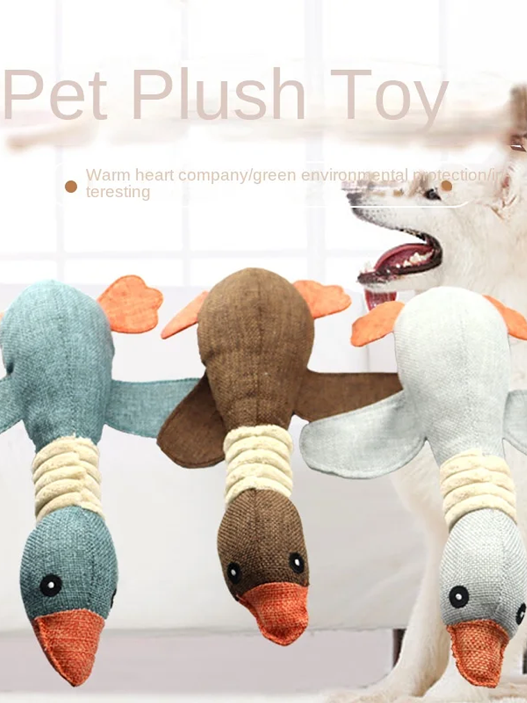 Juguetes nuevos para mascotas, Wild Goose, resistentes al sonido y a las mordeduras, para la limpieza de dientes, suministros para perros y gatos. 1