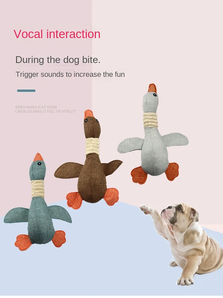 Juguetes nuevos para mascotas, Wild Goose, resistentes al sonido y a las mordeduras, para la limpieza de dientes, suministros para perros y gatos. 6