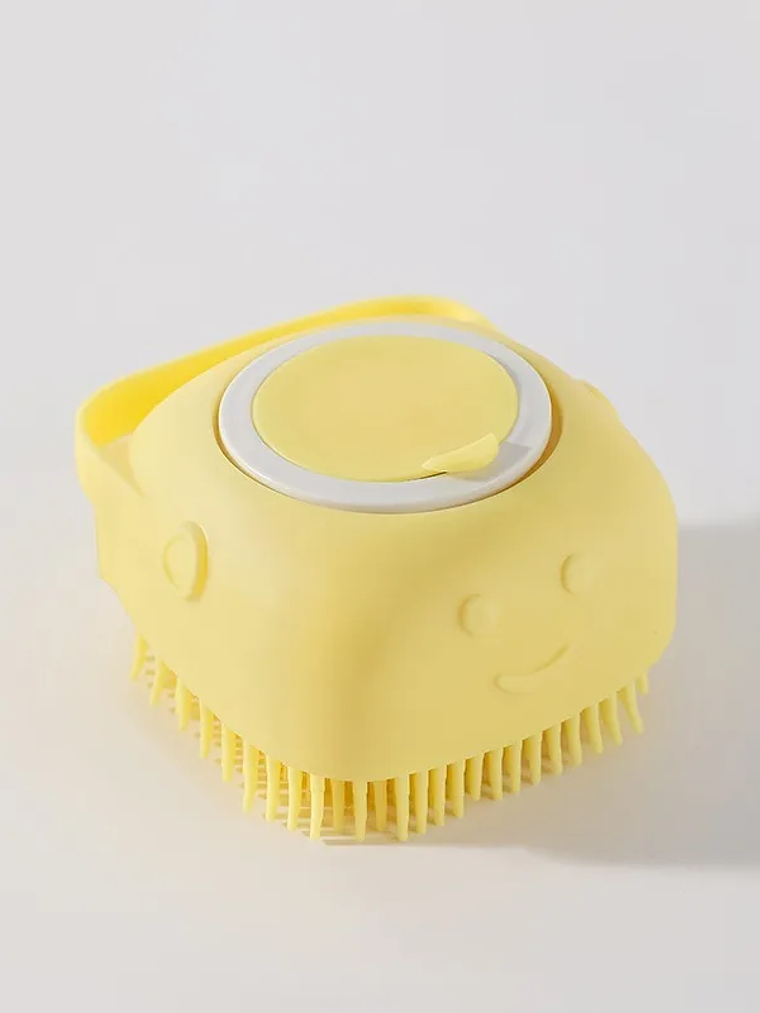 Cepillo de baño para mascotas, perros y gatos, guante de silicona suave para masaje, limpieza de patas, herramientas de baño con jabón y champú. 8