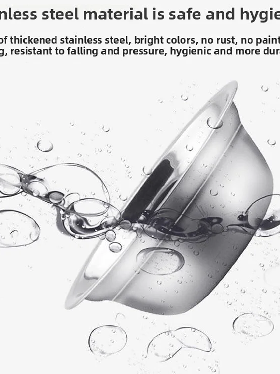 Dispensador de agua para mascotas, para gatos y perros, almacenamiento automático de agua, tazón de comida para mascotas, contenedor de comida con bebedero, suministros para mascotas 12