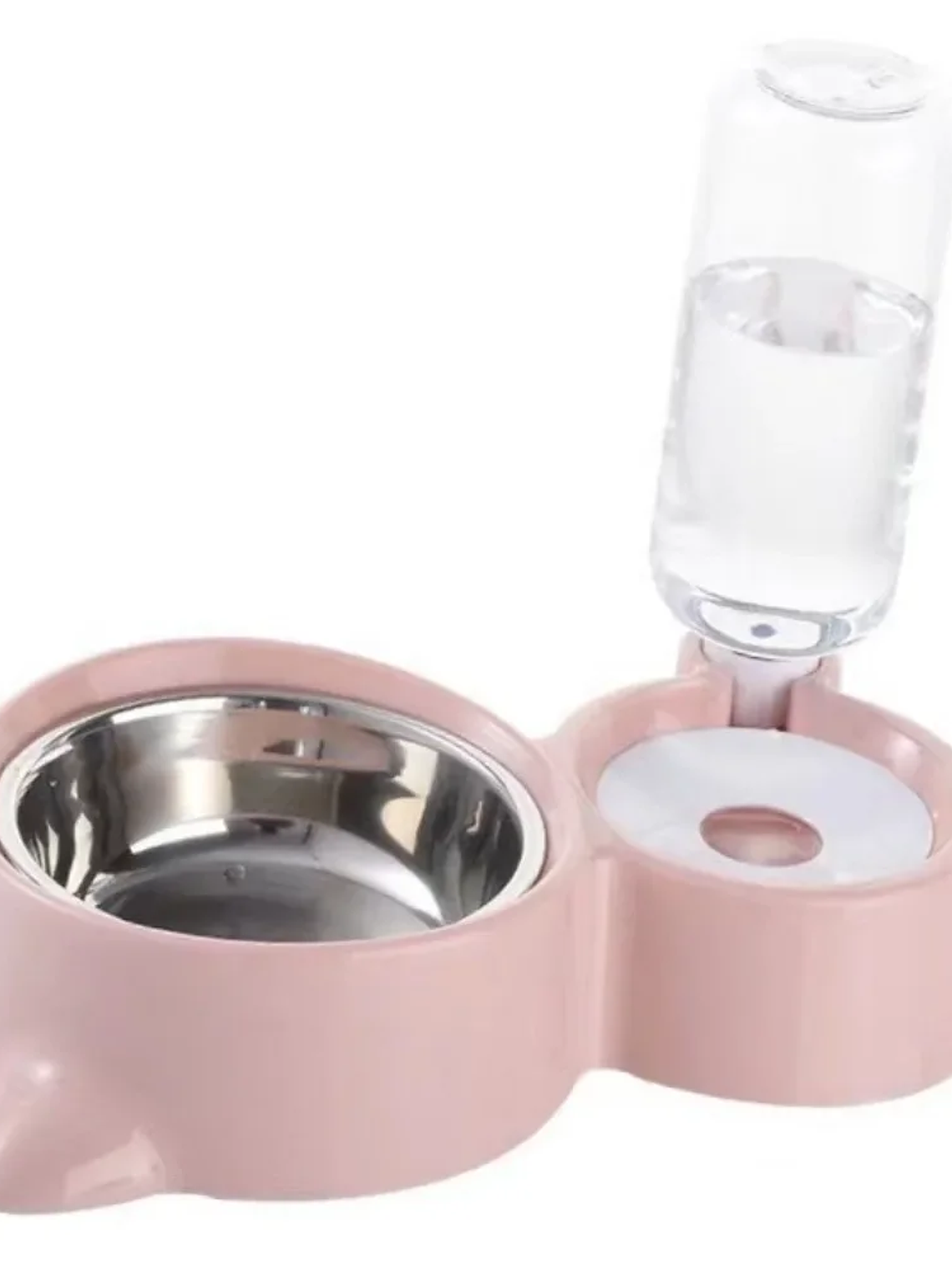 Dispensador de agua para mascotas, para gatos y perros, almacenamiento automático de agua, tazón de comida para mascotas, contenedor de comida con bebedero, suministros para mascotas 15
