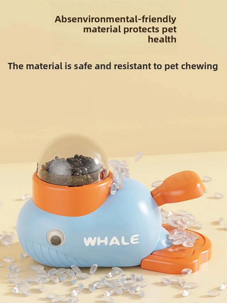 Dispensador de golosinas para perros y gatos, juguete antideslizante, rompecabezas lento, dispensador de golosinas interactivo, comedero automático, juguetes para entrenamiento de mascotas. 25