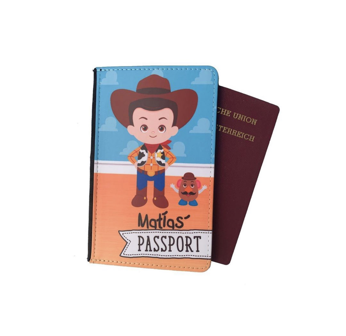 Portapasaporte Toy Story Woody