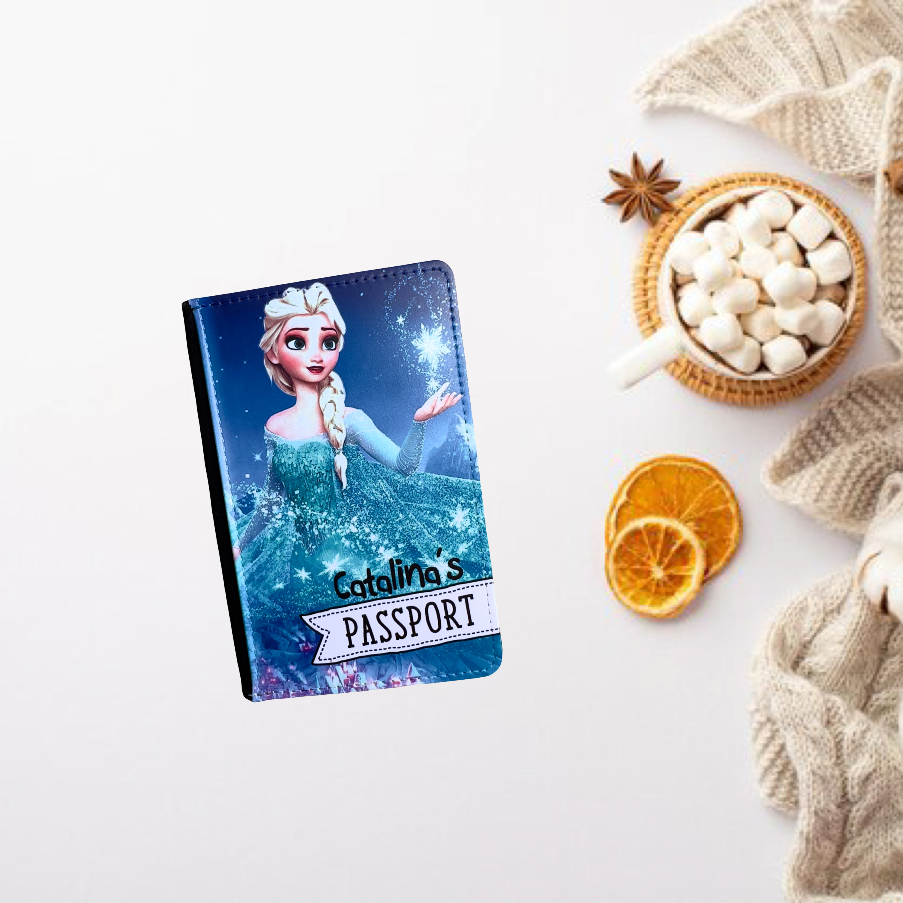 Portapasaporte Elsa Frozen 2 