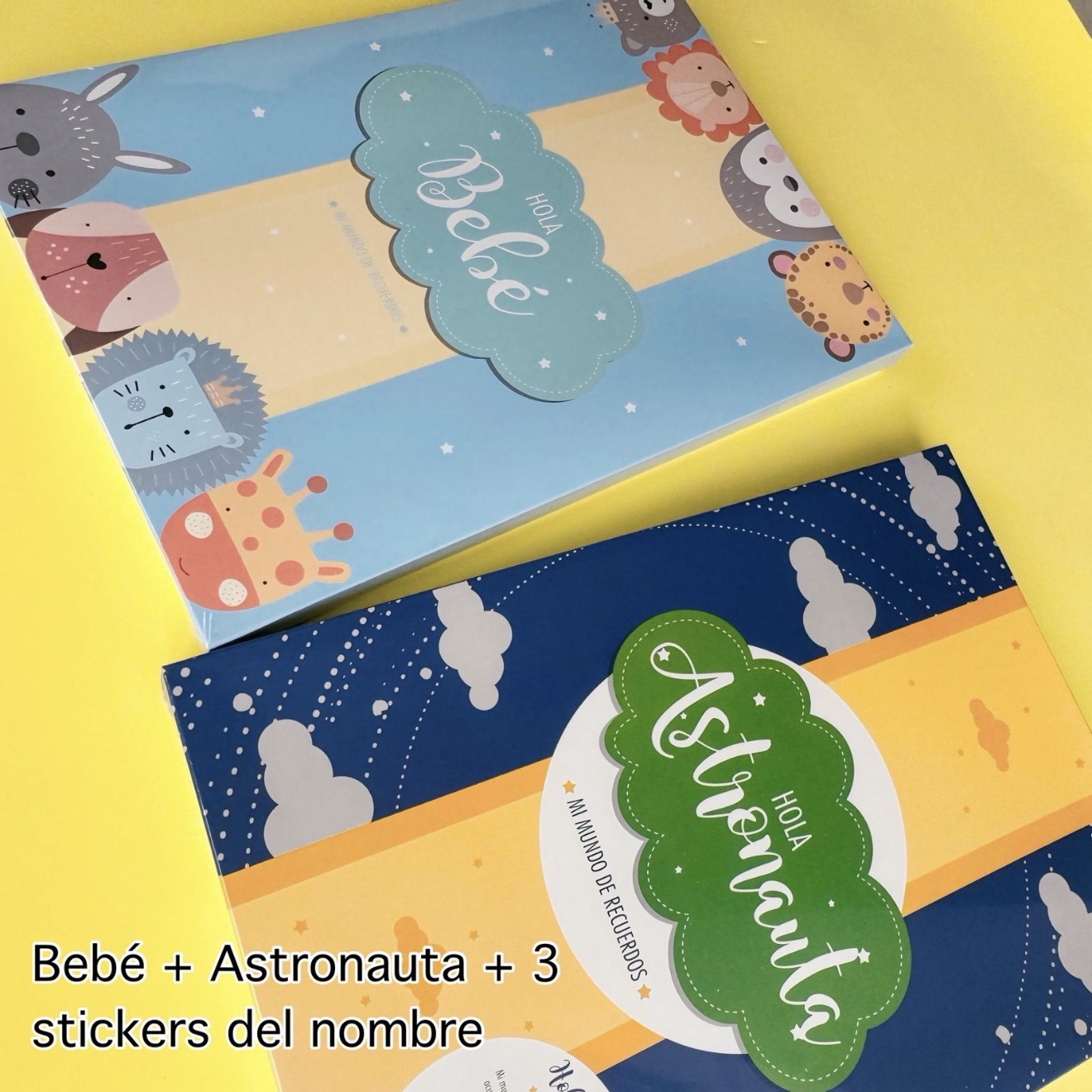 PROMO Album Hola Bebé +  Hola astronauta 