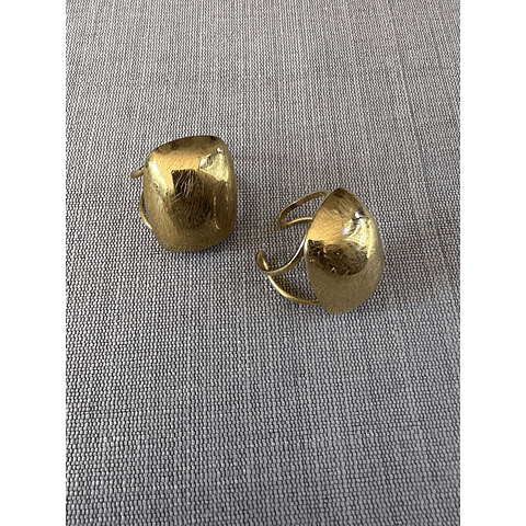 Anillos Piedras Baño Oro
